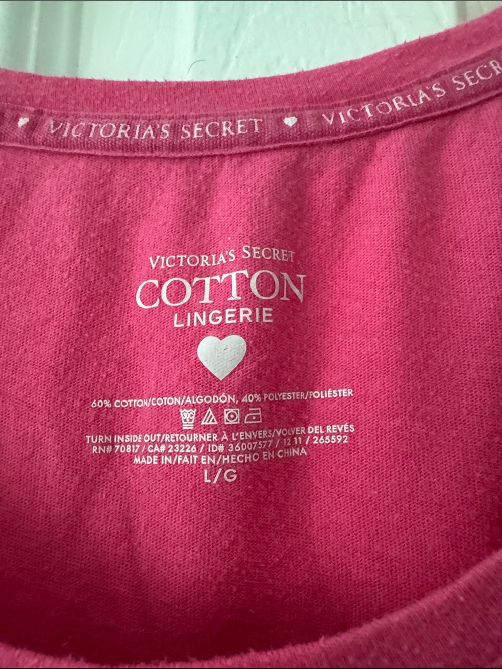 Victoria’s Secret Sleep Tee - Picture 3 of 6